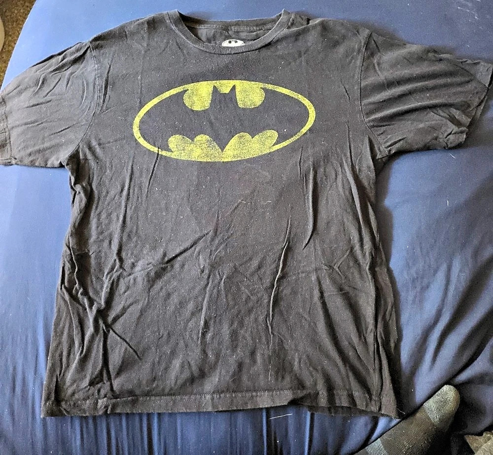 Batman Graphic Tee in Black
